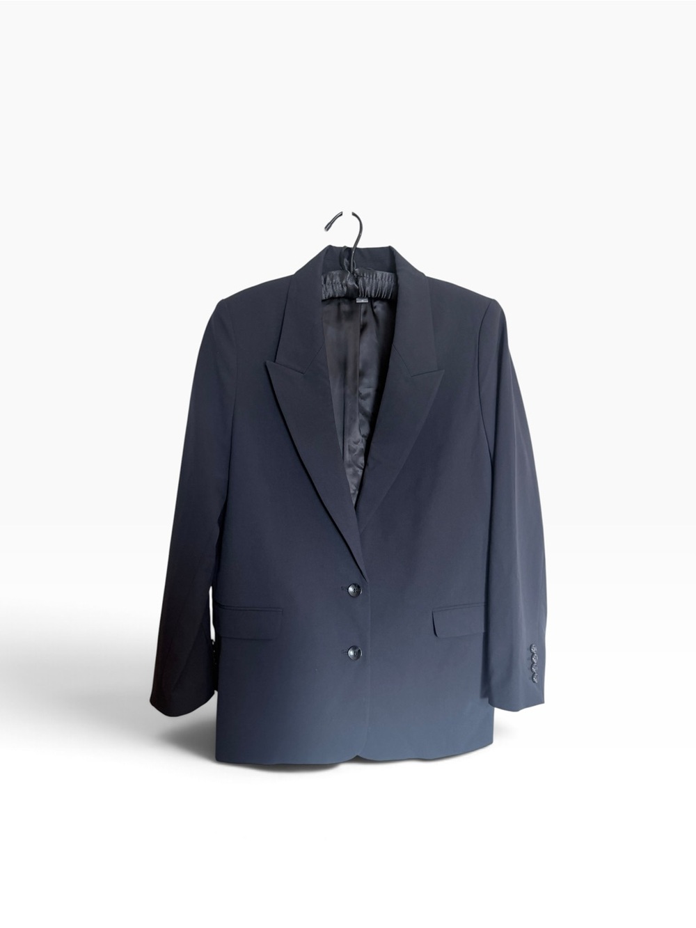Tommy Hilfiger Dark Blue Two-Button Tailored Blazer